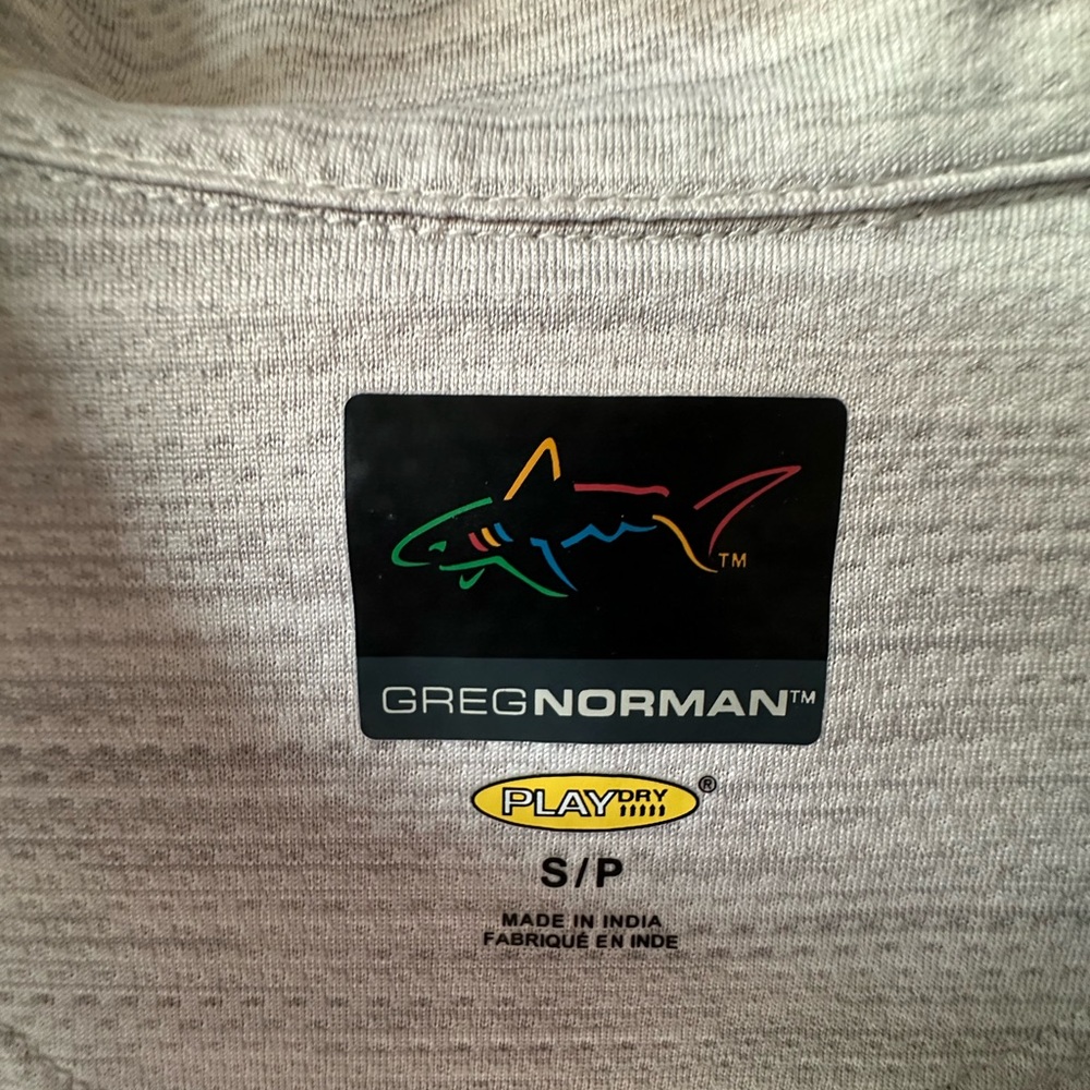 Greg Norman Collection Gray Performance Pullover - Picture 5 of 8
